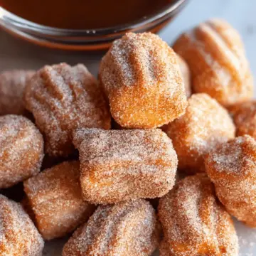 Air Fryer Churro Bites