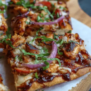 BBQ Chicken Flatbreads