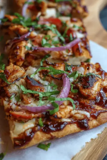BBQ Chicken Flatbreads