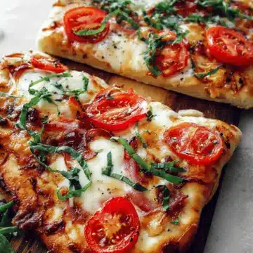 Homemade Flatbread Pizza Recipe