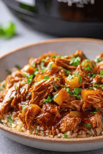 Sweet Hawaiian Crockpot Chicken
