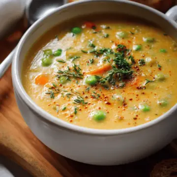 One-Pot Creamy Vegetable Soup
