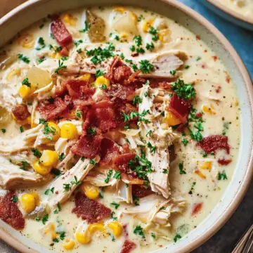 Slow Cooker Chicken Corn Chowder