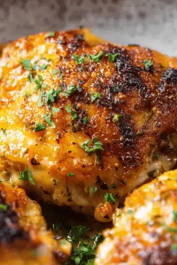 Baked Ranch Chicken Thighs
