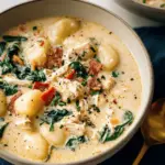 Crockpot Chicken Gnocchi Soup