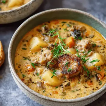 Potato and Sausage Chowder