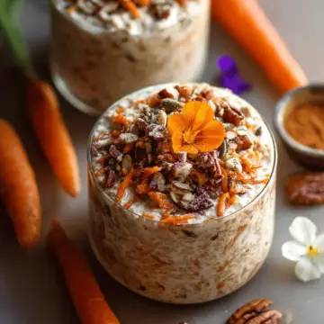 Carrot Cake Overnight Oats