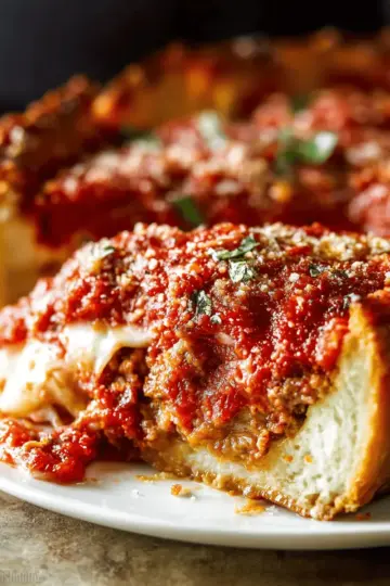 Chicago-Style Deep Dish Pizza