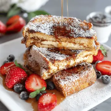 Churro Stuffed French Toast
