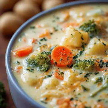 Cheesy Vegetable Chowder