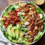 Honey Mustard Chicken Salad With Bacon & Avocado