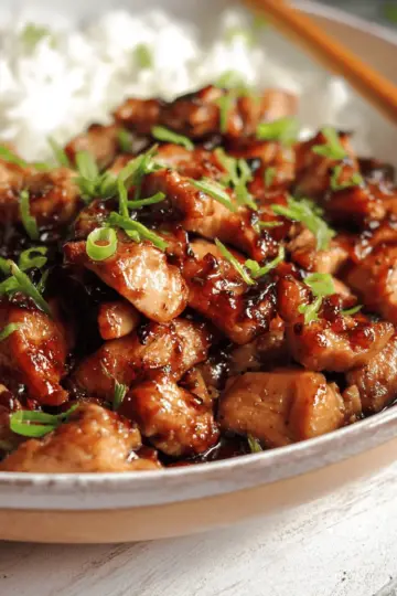 Food Court Bourbon Chicken
