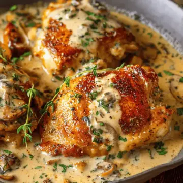 Chicken in White Wine Sauce