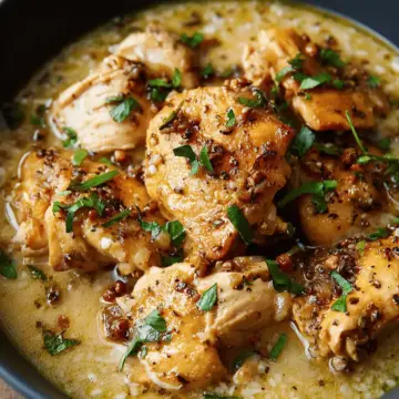 Slow Cooker Garlic Butter Chicken