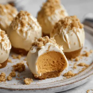 Pumpkin Pie Cheesecake Balls