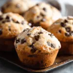 Bakery-Style Chocolate Chip Muffins