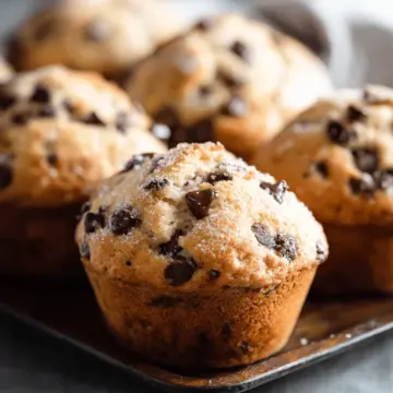 Bakery-Style Chocolate Chip Muffins