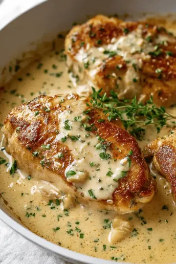 Creamy Garlic Chicken
