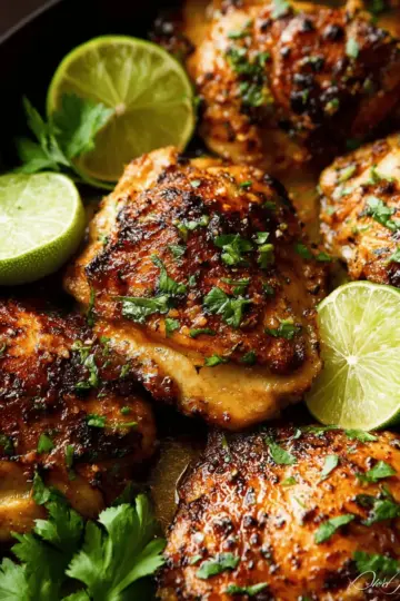 Crispy Cilantro Lime Chicken Recipe