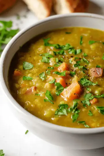 Slow Cooker Split Pea Soup