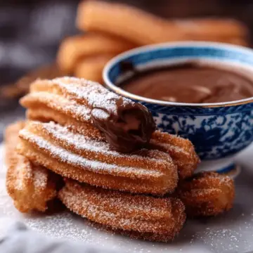 Homemade Baked Churros Recipe