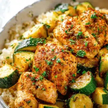 Easy Baked Chicken and Zucchini Recipe
