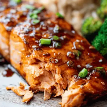 Honey Garlic Soy Glazed Salmon