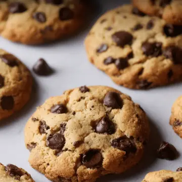 Chewy Chocolate Chip Biscuits