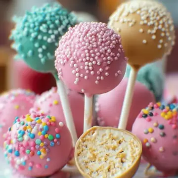 Starbucks Birthday Cake Pops