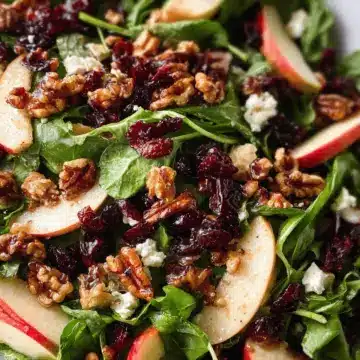 Apple Cranberry Walnut Salad