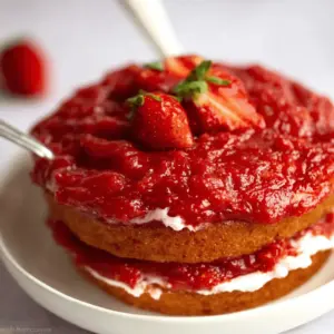 Easy Strawberry Filling For Cakes