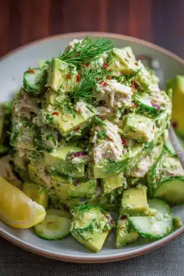 Avocado Tuna Salad Recipe