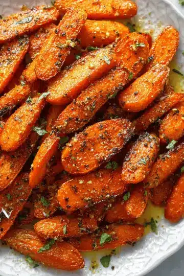 Easy Ranch Roasted Carrots