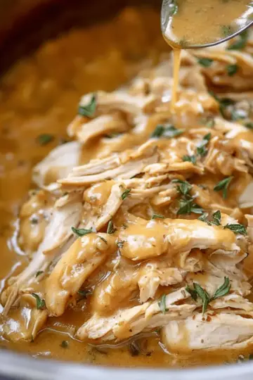 Crockpot Chicken & Gravy