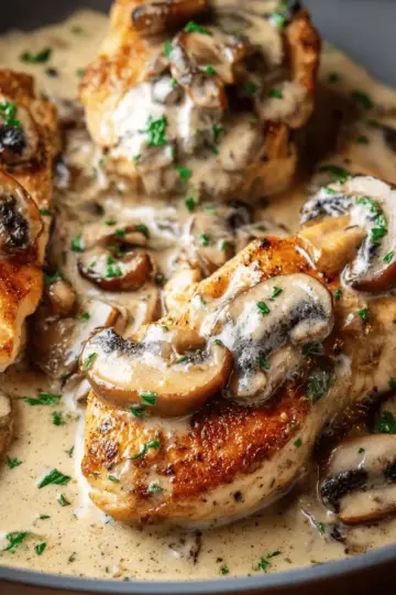 Creamy Mushroom Chicken