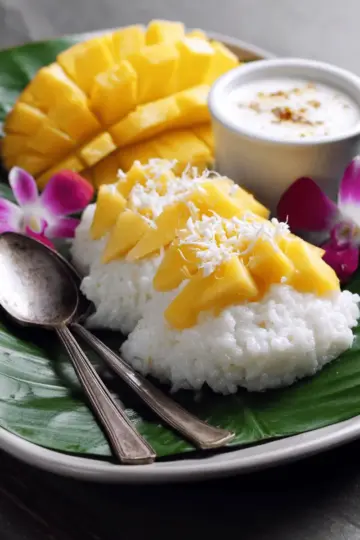 Authentique mango sticky rice