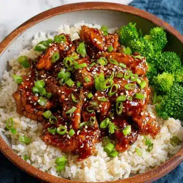 Slow Cooker Honey Garlic Chicken