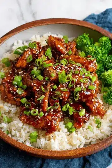 Slow Cooker Honey Garlic Chicken