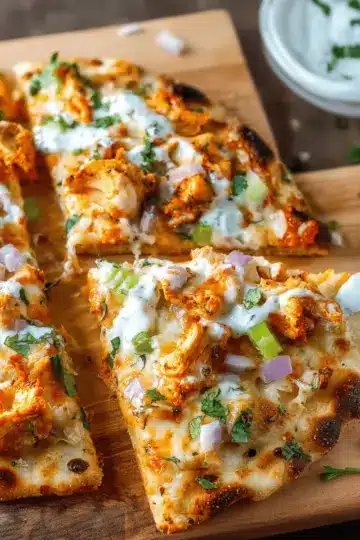 Buffalo Chicken Flatbread