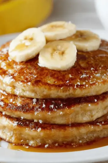 Brown Sugar Banana Pancakes