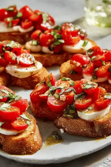 Bruschetta caprese