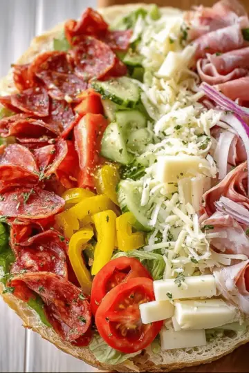 Italian Sub Salad Two Ways