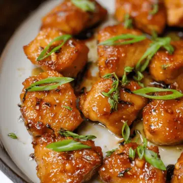 5-Ingredient Honey Garlic Chicken Bites
