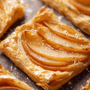 Peach Puff Pastry