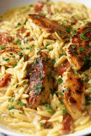 Cajun Chicken Orzo