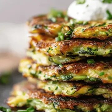 Crispy Zucchini Fritters