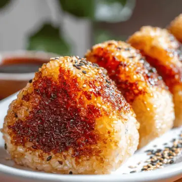 Yaki Onigiri (Grilled Rice Balls)