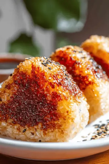 Yaki Onigiri (Grilled Rice Balls)