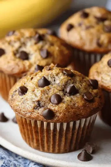Banana Chocolate Chip Muffins