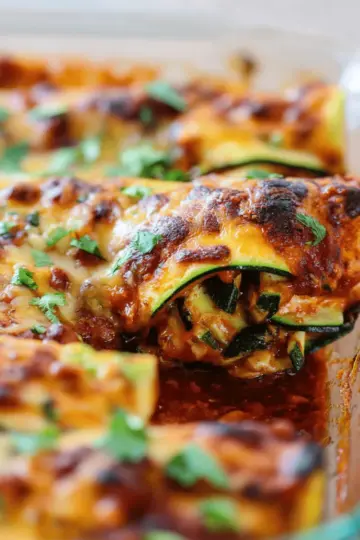 Zucchini Enchiladas